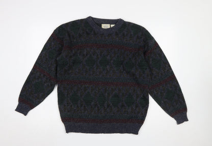 Mens UK Size L The Men's Store at Sears Multicoloured Pullover Jumper