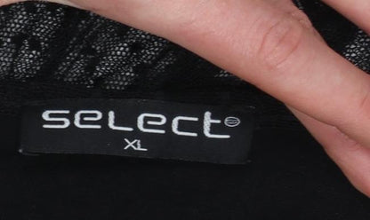 Womens UK Size XL Select Black Tunic Blouse