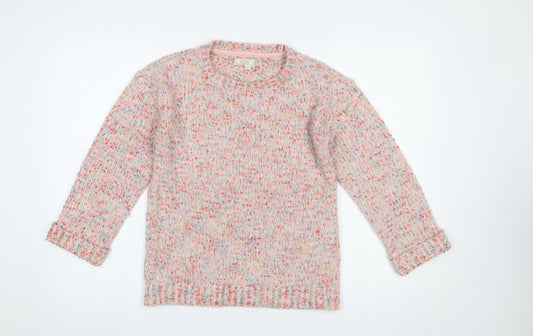 Womens UK Size 6 Fat Face Multicoloured Pullover Jumper
