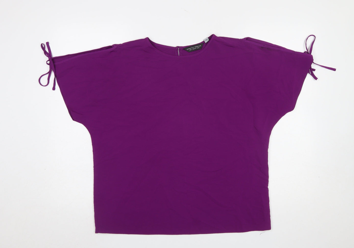 Womens UK Size 12 Dorothy Perkins Purple Camisole Blouse