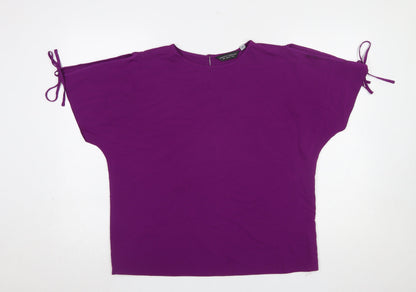 Womens UK Size 12 Dorothy Perkins Purple Camisole Blouse