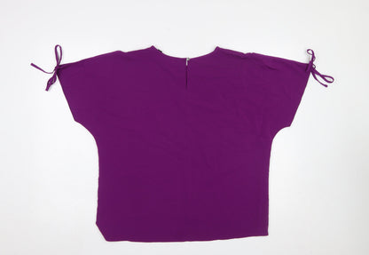 Womens UK Size 12 Dorothy Perkins Purple Camisole Blouse