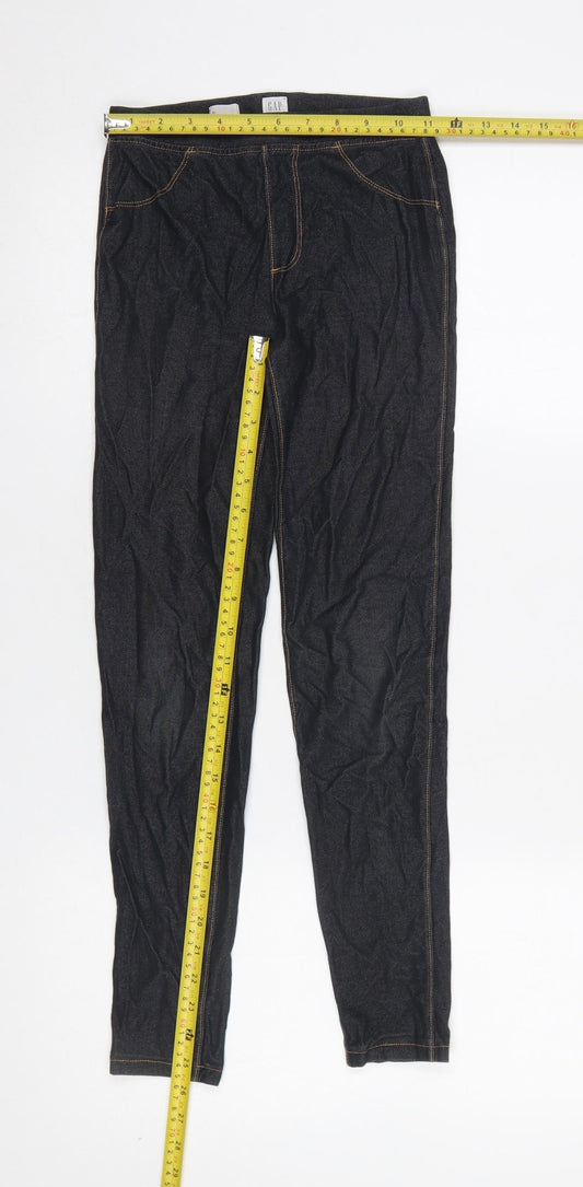 GAP Kids Girls Black Jegging Leggings XL 12-13 Years Stretch Denim