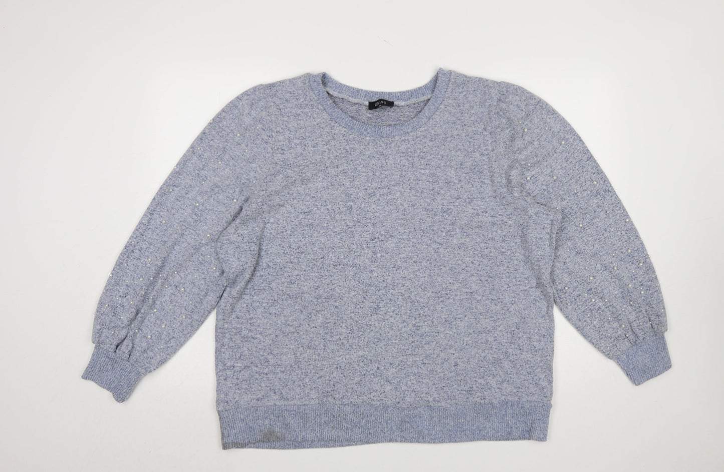Womens UK Size 2XL Klass Blue Pullover Jumper