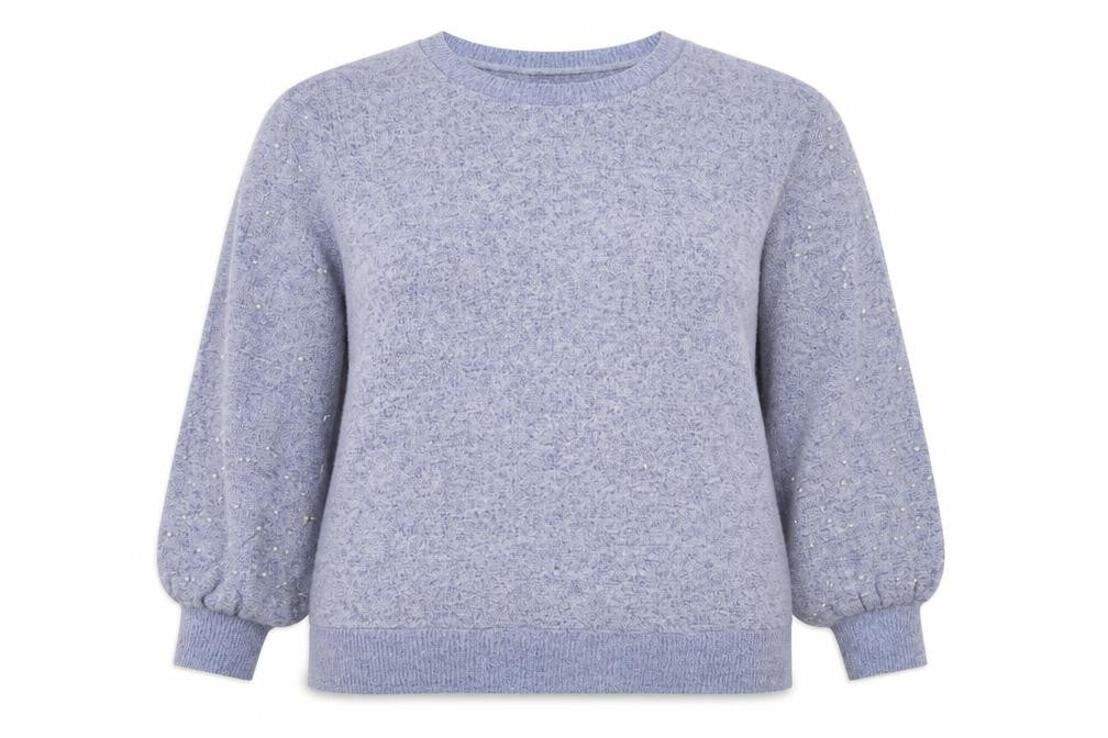 Womens UK Size 2XL Klass Blue Pullover Jumper