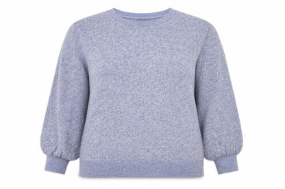 Womens UK Size 2XL Klass Blue Pullover Jumper