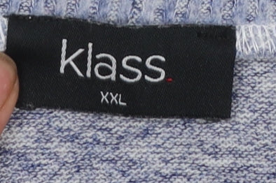 Womens UK Size 2XL Klass Blue Pullover Jumper