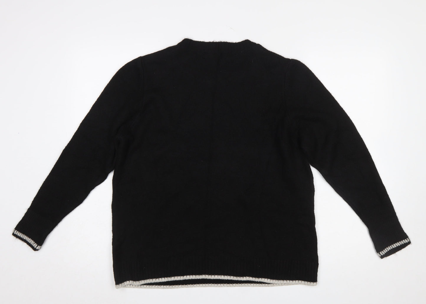 Womens UK Size 18 NEXT Black Pullover Jumper