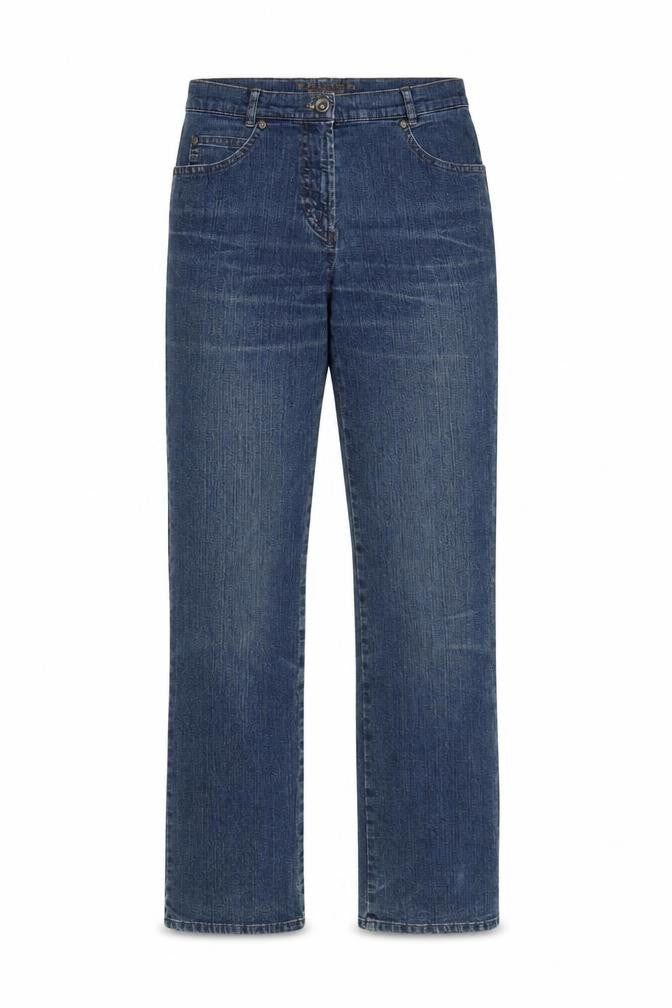 Womens UK Size 10 Gerry Weber Regular Fit Straight Blue Jeans