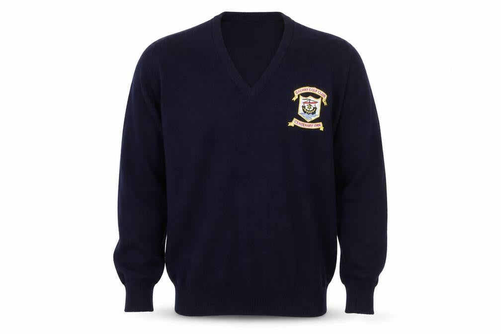 Mens UK Size M Glenmoor Blue Pullover Jumper