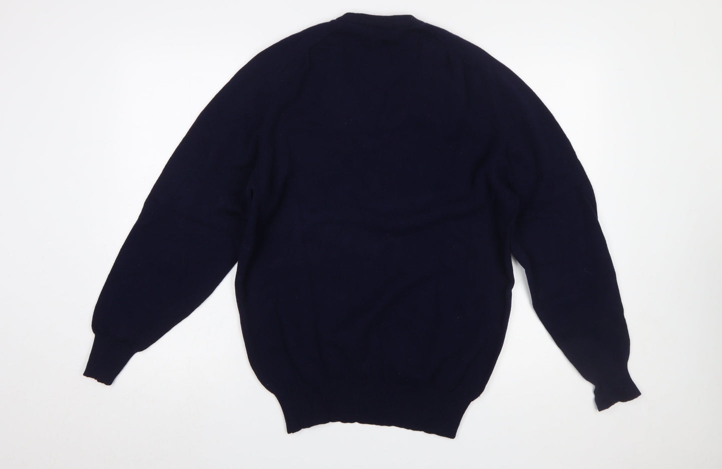 Mens UK Size M Glenmoor Blue Pullover Jumper