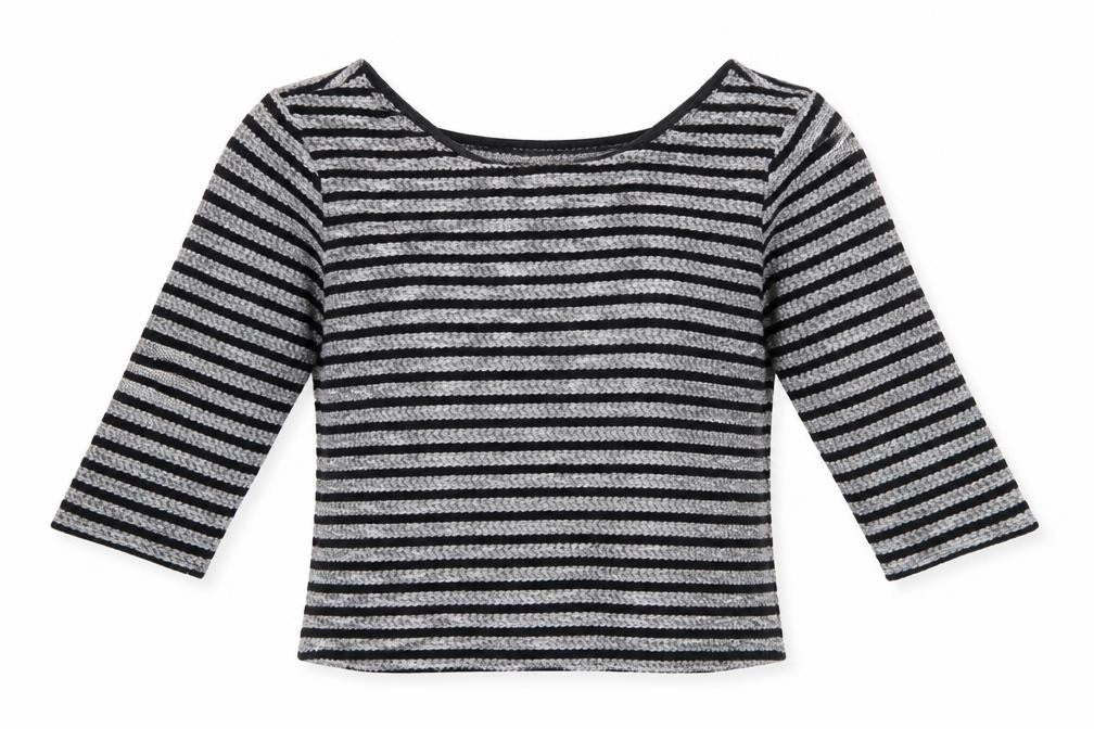 Womens UK Size 8 New Look Black Basic T-Shirt