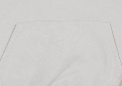 Mens UK Size XS COLLUSION Beige Pullover Hoodie