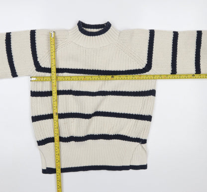 Womens UK Size XS Y.A.S Ivory Pullover Jumper