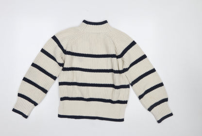 Womens UK Size XS Y.A.S Ivory Pullover Jumper