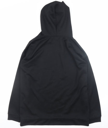 Womens UK Size S River Island Black Pullover Hoodie