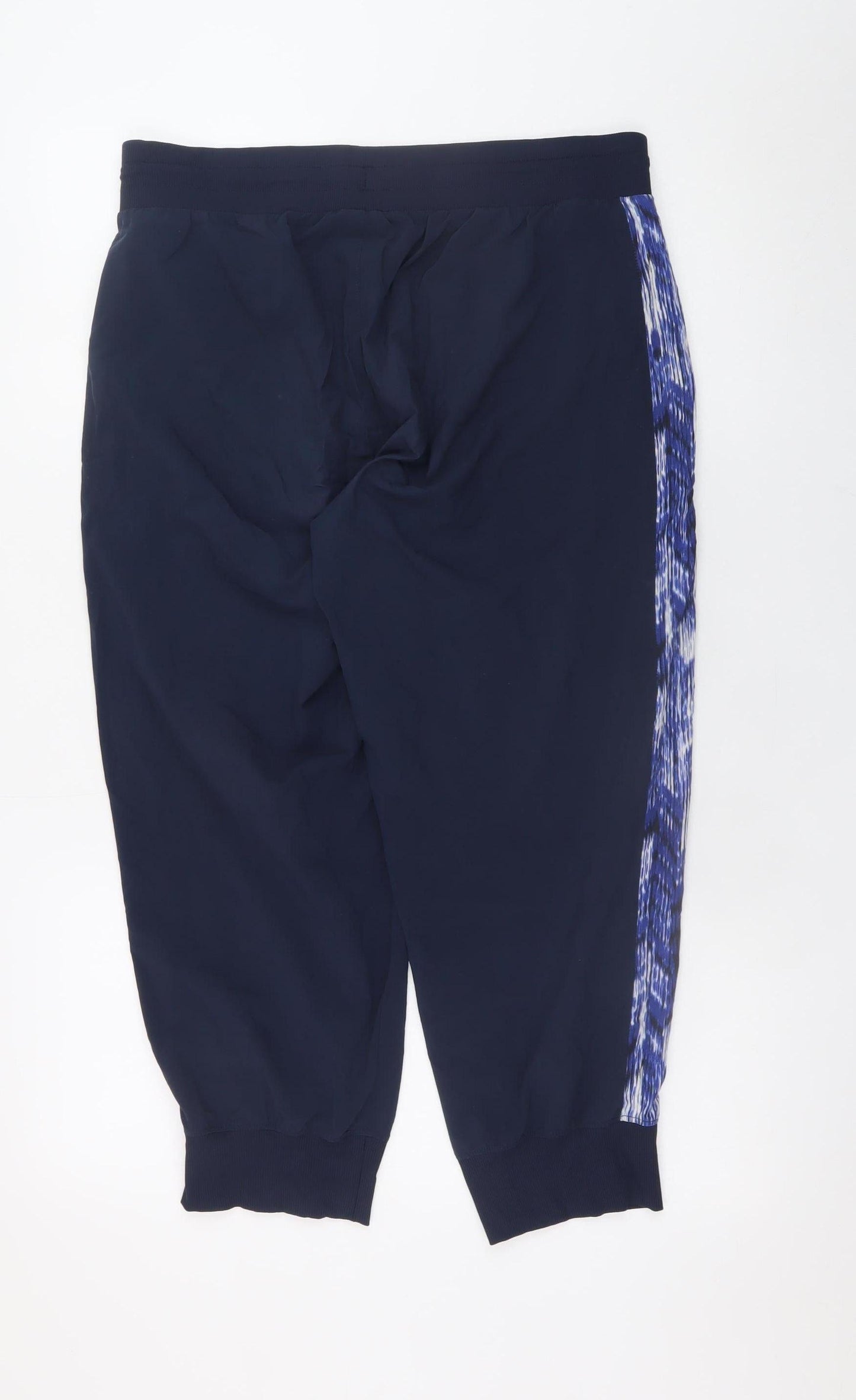 Womens UK Size M GapFit Regular Fit Jogger Blue Trousers