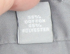 Mens UK Collar Size 16 Van Heusen Smart Grey  Dress Shirt