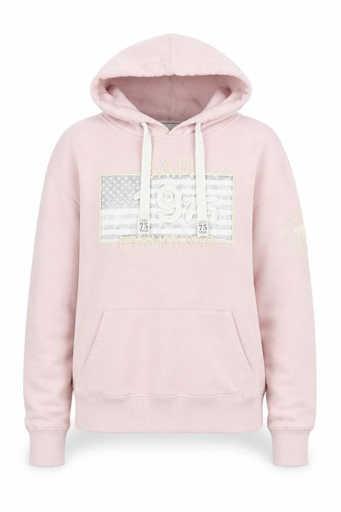 Womens UK Size S California Citywear Pink Pullover Hoodie