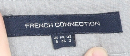 Womens UK Size 6 French Connection Straight & Pencil Twill Skirt