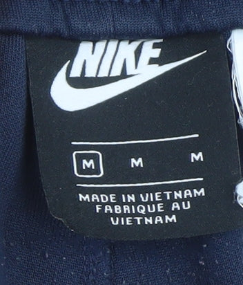 Mens UK Size M Nike Regular Fit Jogger Blue Trousers