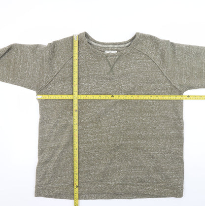 Mens UK Size L FatFace Brown Pullover Sweatshirt