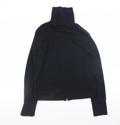 Mens UK Size L Esprit Sports Black Full Zip Sweatshirt