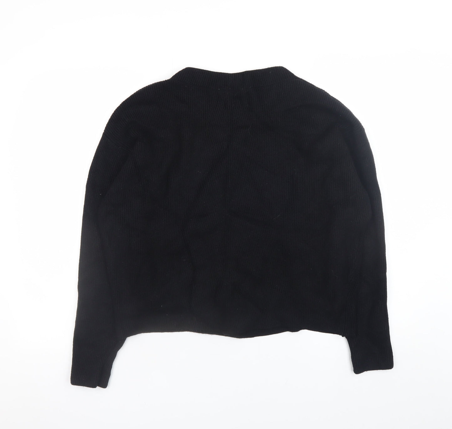 Womens UK Size 8 Zara Black Pullover Jumper