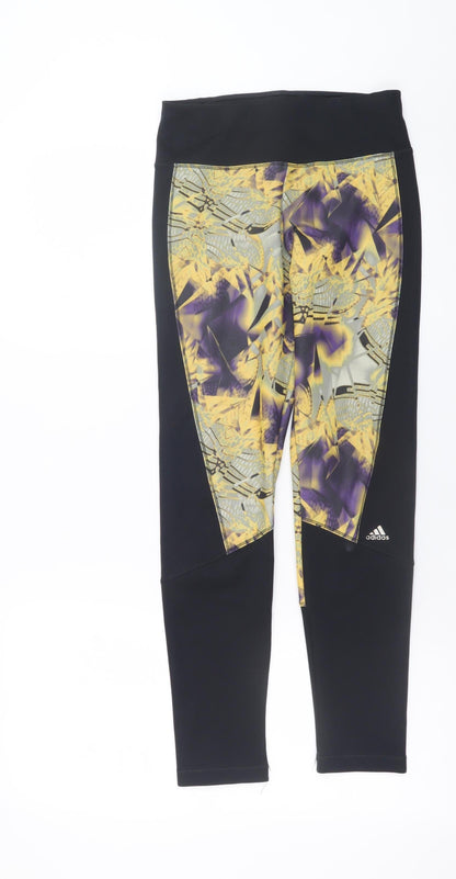 Teenss UK Size 11-12 adidas  Ankle Multicoloured Leggings
