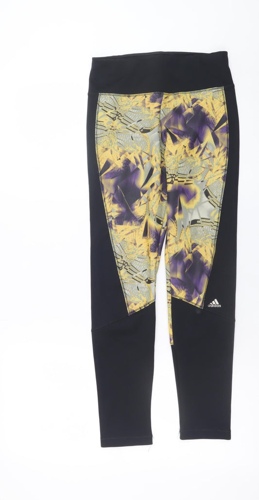 Teenss UK Size 11-12 adidas  Ankle Multicoloured Leggings