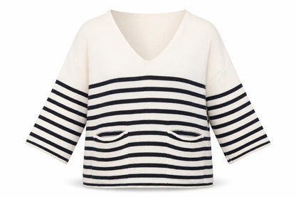 Womens UK Size 8 Zara Ivory Pullover Jumper