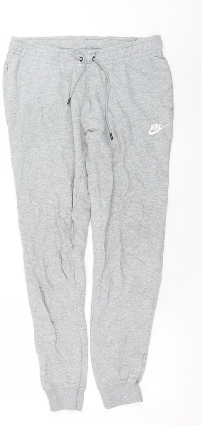 Mens UK Size M Nike Regular Fit Jogger Grey Trousers