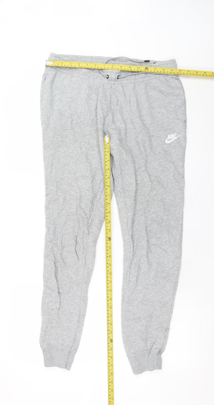 Mens UK Size M Nike Regular Fit Jogger Grey Trousers