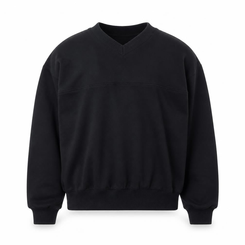 Mens UK Size M ASOS Black Pullover Sweatshirt