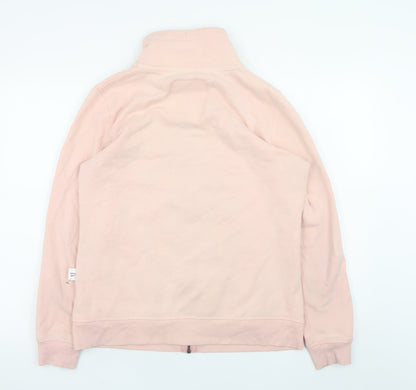 Womens UK Size M ESMARA Pink Full Zip Sweatshirt