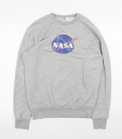 Mens UK Size S Primark Grey Pullover Sweatshirt