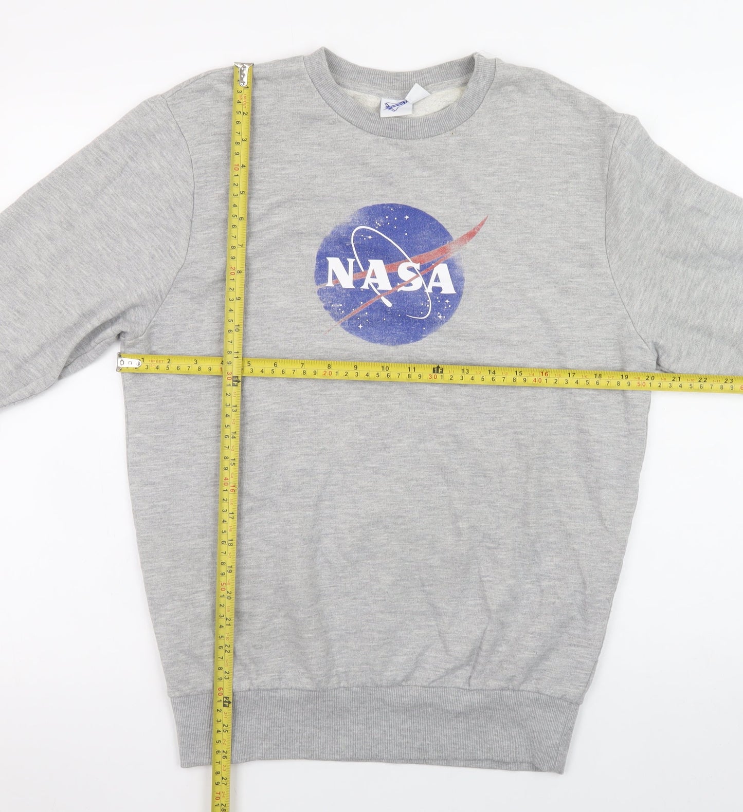 Mens UK Size S Primark Grey Pullover Sweatshirt
