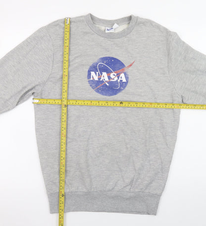 Mens UK Size S Primark Grey Pullover Sweatshirt