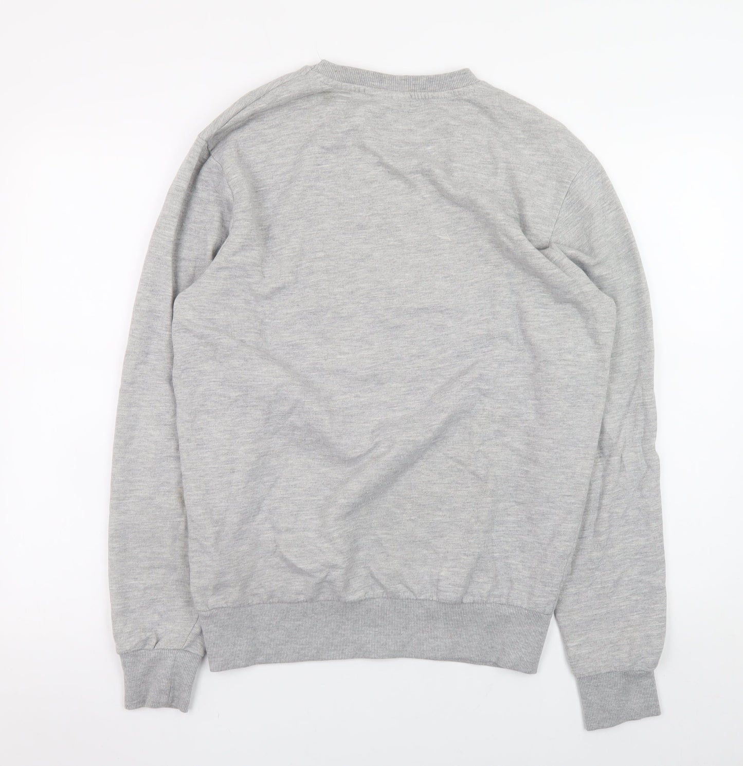 Mens UK Size S Primark Grey Pullover Sweatshirt