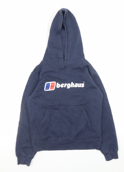 Boys UK Size 9-10 Years Berghaus Blue Pullover Hoodie