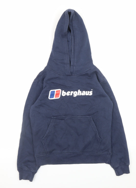 Boys UK Size 9-10 Years Berghaus Blue Pullover Hoodie