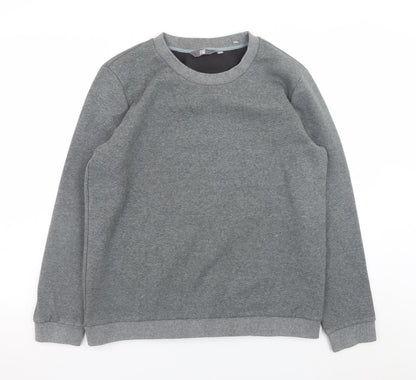 Mens UK Size L NOME Grey Pullover Sweatshirt