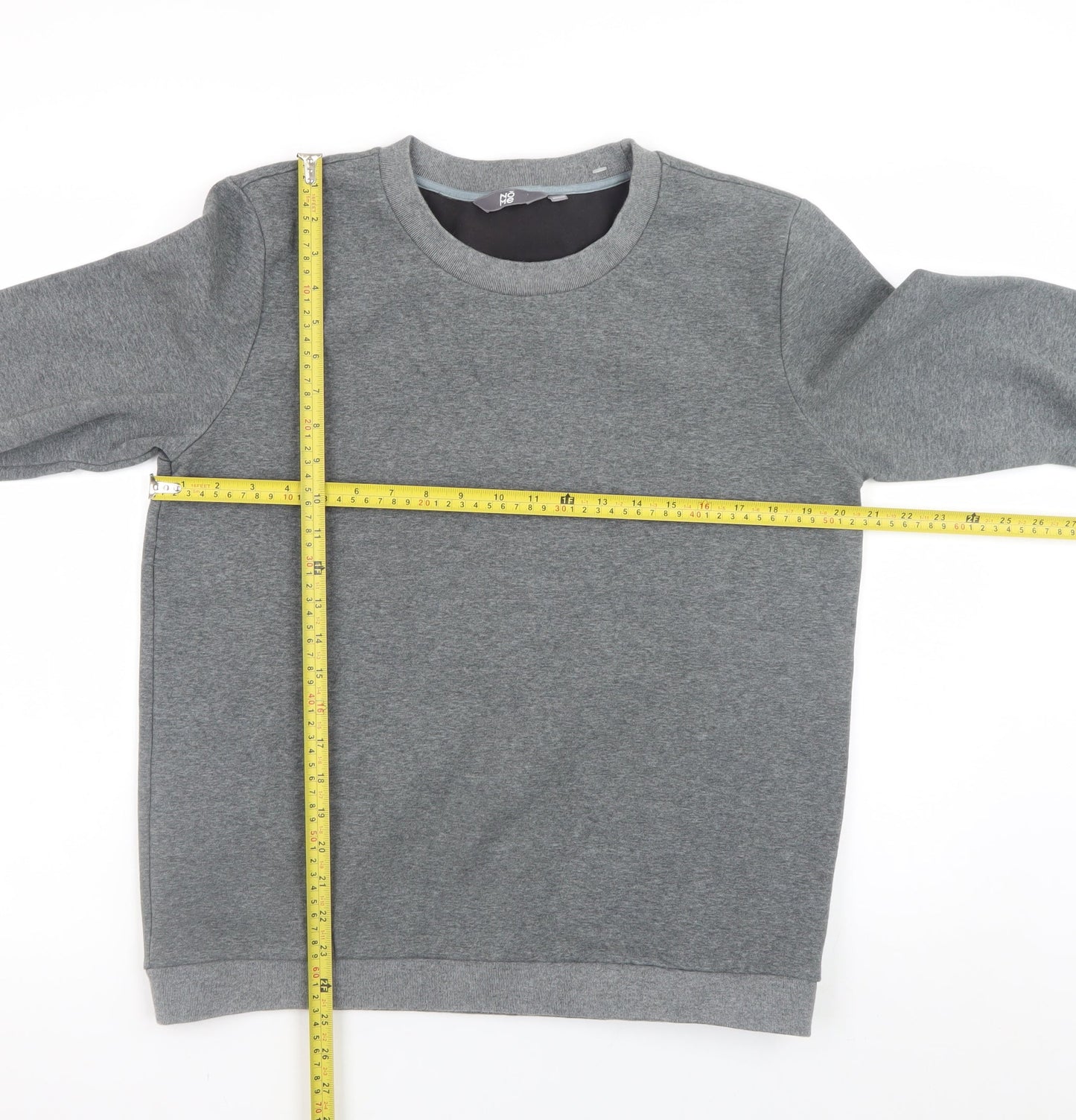 Mens UK Size L NOME Grey Pullover Sweatshirt