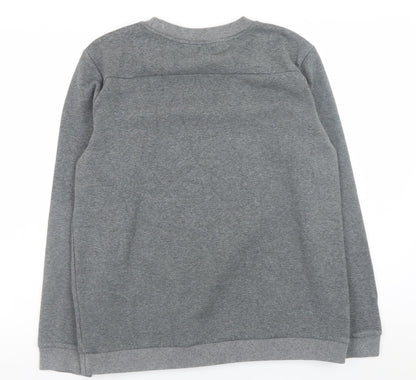 Mens UK Size L NOME Grey Pullover Sweatshirt