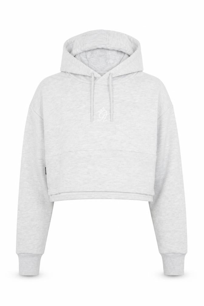 Womens UK Size 12 Gym King Grey Pullover Hoodie
