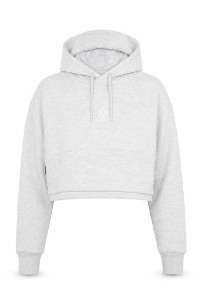 Womens UK Size 12 Gym King Grey Pullover Hoodie