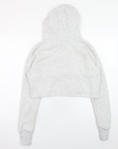 Womens UK Size 12 Gym King Grey Pullover Hoodie