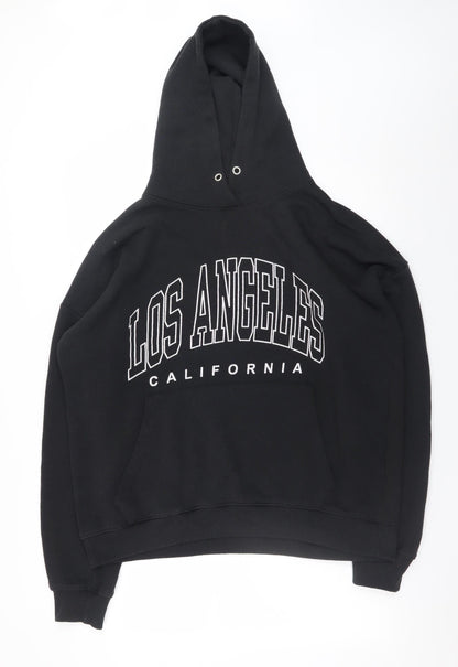 Mens UK Size 2XL North West Black Pullover Hoodie