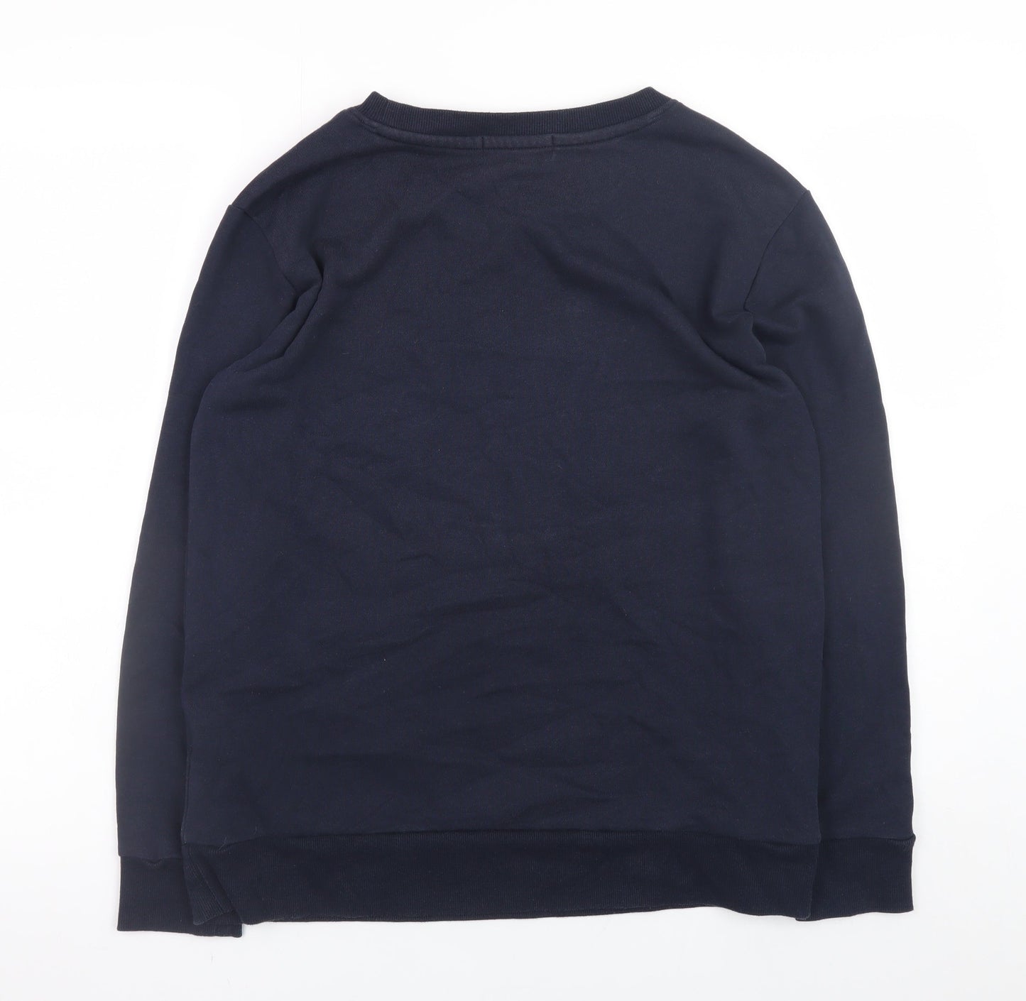 Womens UK Size S DKNY Blue Pullover Sweatshirt