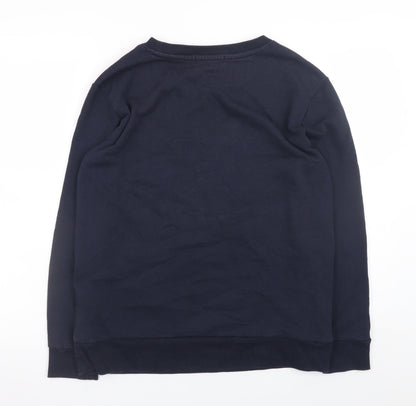 Womens UK Size S DKNY Blue Pullover Sweatshirt